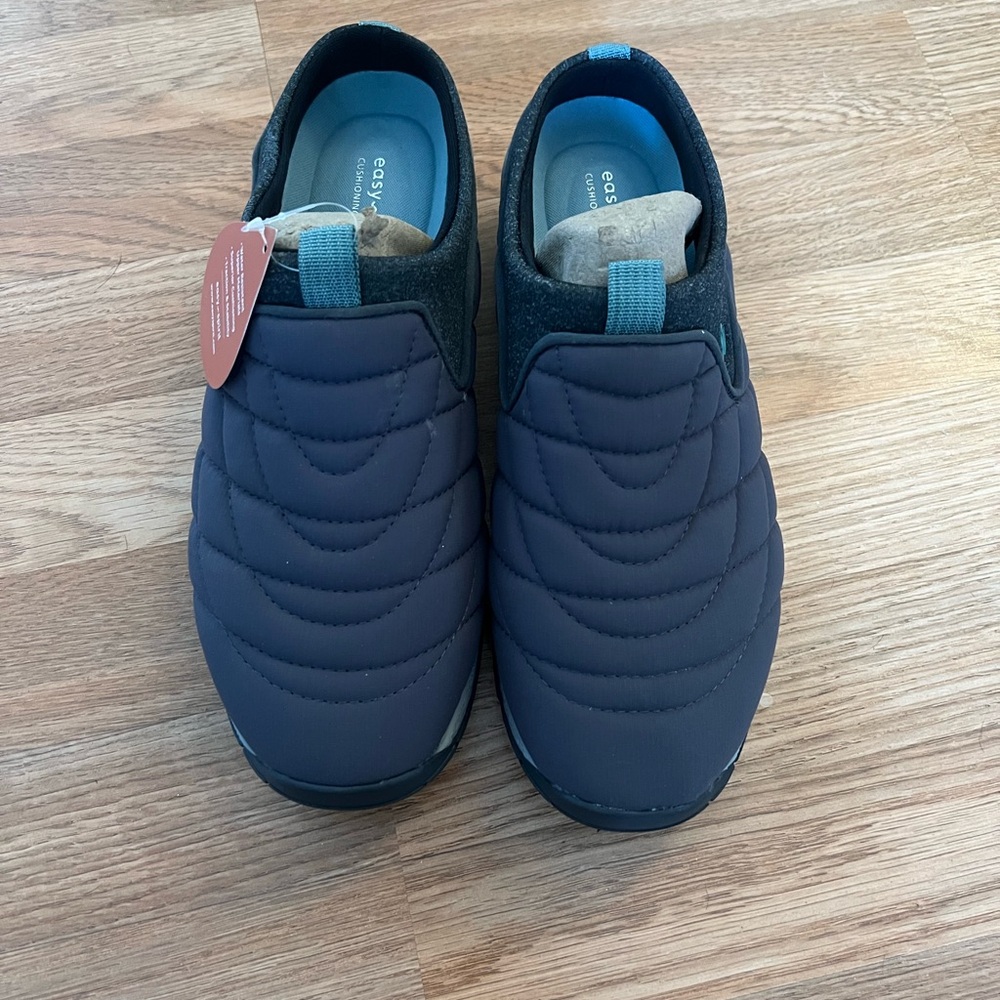 Easy Spirit Blue Quilted Slip-On Sneakers NWT